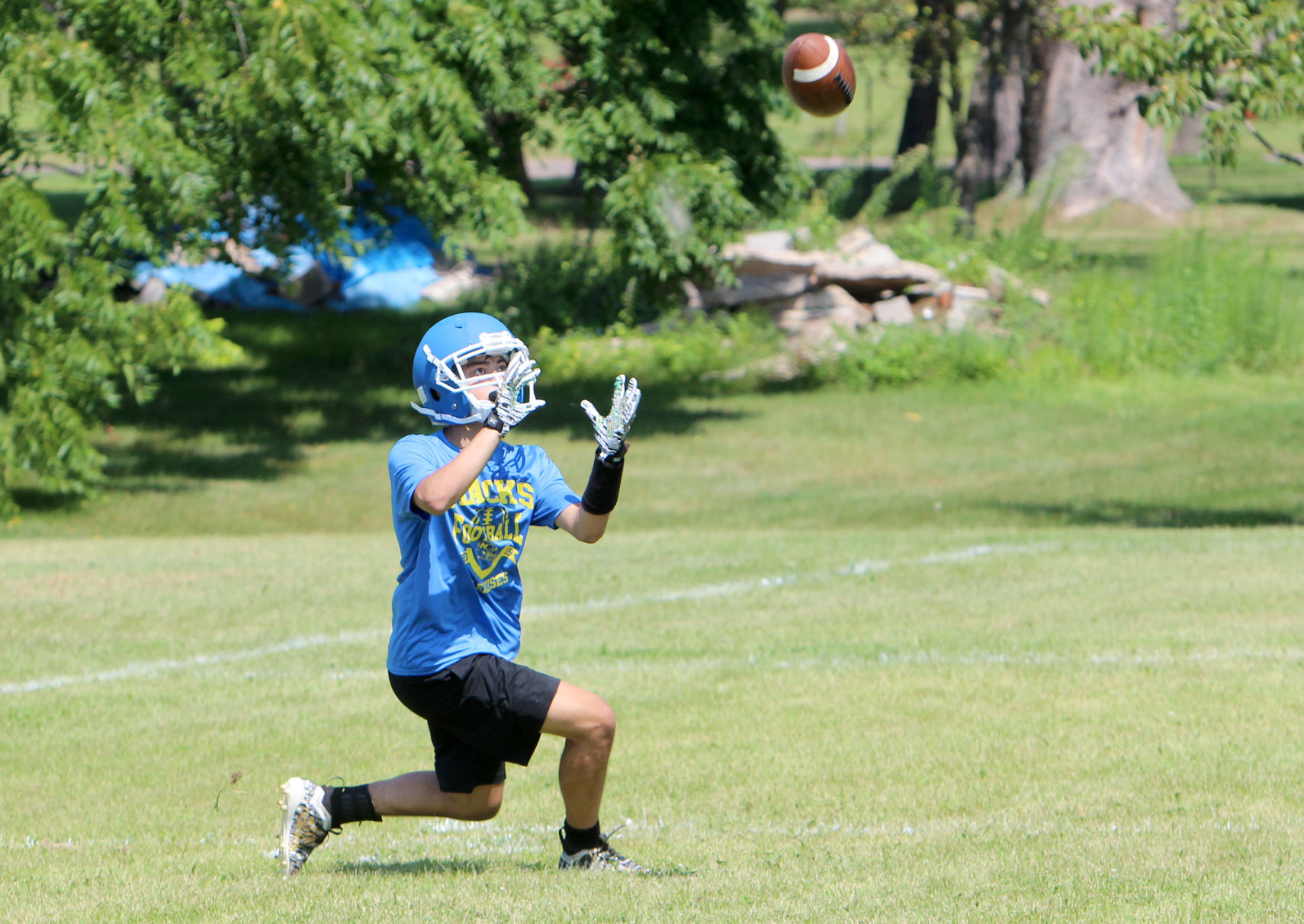 McDonell First Day of Football Practice 8-6-19